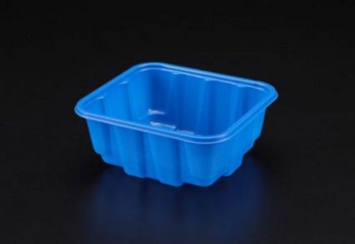 280 x 8oz recyclable plastic food packging trays / tills for mushroom etc.