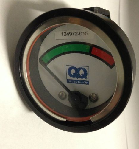 Quincy air compressor gauge 124972-015 new for sale