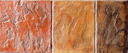 Concrete stamp slate tile border roller 12.5&#034; x9&#034; for sale