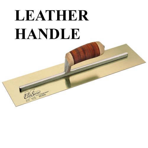 Kraft 12&#034;x4&#034;  elite series golden ss  trowel w/leather handle cfe536l *new* for sale