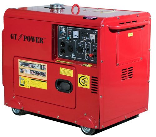 6000 Watt Diesel Generator 6000 Watt Diesel Power Generator with Remote Starter