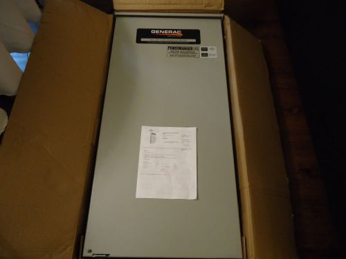 Generac 200 Amp Automatic Transfer Switch with AC Shedding RTSS200A3 NEW