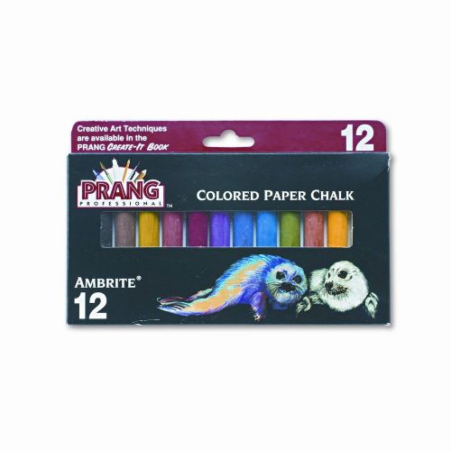 Dixon® prang ambrite paper chalk set of 12 for sale