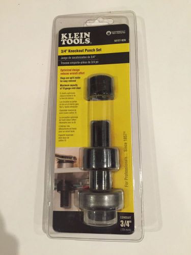 KLEIN TOOLS 3/4&#034; KNOCKOUT PUNCH SET