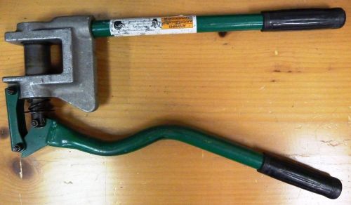 Greenlee 710 metal stud punch, 1-11/32&#034; actual hole diameter, xlnt condition for sale