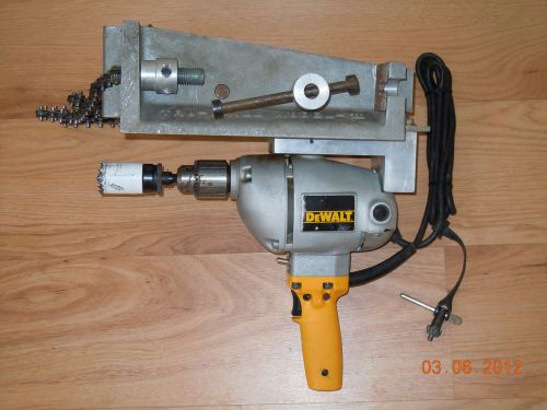 Rrr specialty dewalt tru drill hole cutting machine steel pipe t-drill ridgid for sale