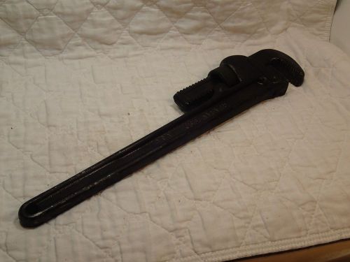 Craftsman 18&#034; Pipe Wrench Heavy Duty Vintage