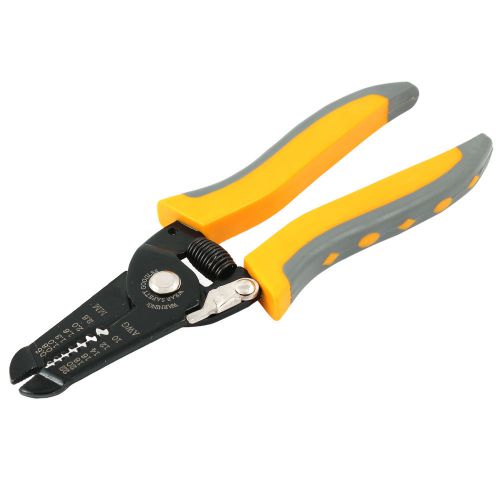Awg 10-22 gray yellow rubber handle wire stripper cutter plier stripper for sale