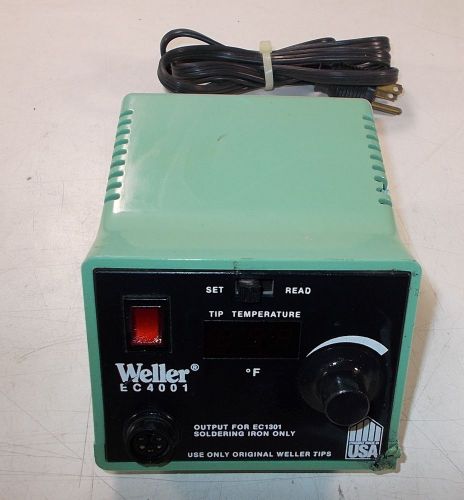 Weller EC 4001 Electronic Soldering Station Power Unit, EC4002C