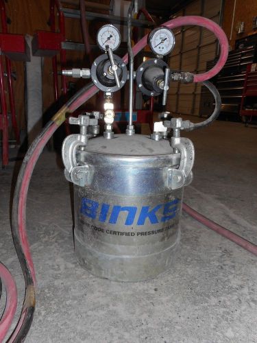 Binks/graco pressure pot paint system for sale