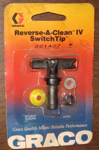 Graco 221427 reverse-a-clean iv (rac iv) switchtip airless spray tip for sale