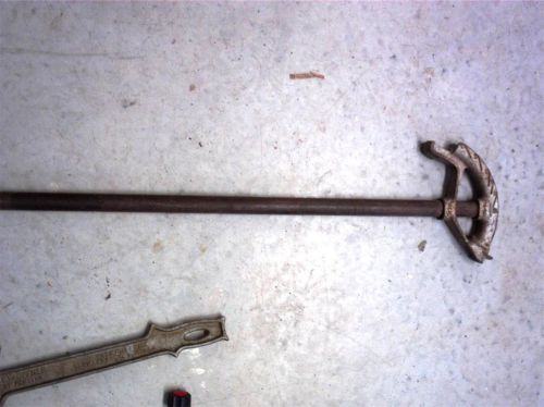 Ideal pipe bender (74-001) 1/2 emt &amp; 3/4 inch emt - complete with handle for sale