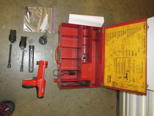 Hilti dx-200 cal.25 powder actuated nail gun kit combo used (348) for sale