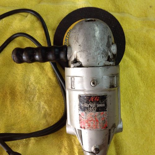 Vintage skil model 852 9&#034; disc sander/grinder for sale