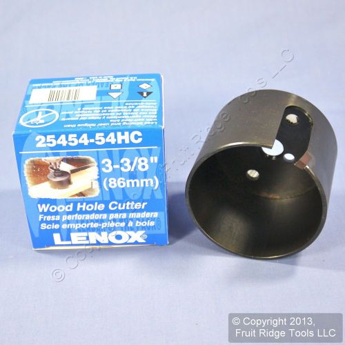 Lenox Hole Saw Wood Cutter Single Carbide Tooth 3-3/8&#034; 25454-54HC