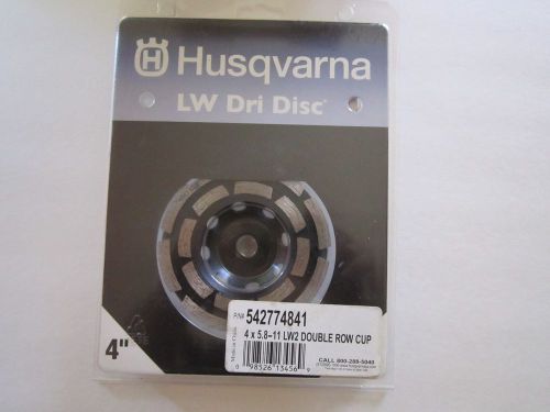 Husqvarna Construction Products 542774841 4 Inch by 5/8  LW2 Diamond