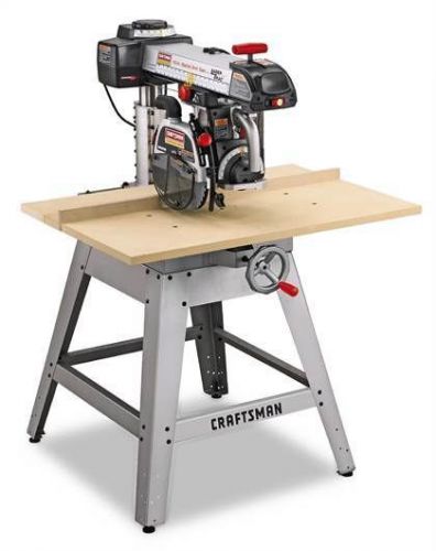*NEW in Box* Craftsman Professional 3hp 10&#034; Radial Arm Saw LaserTrac retail $899