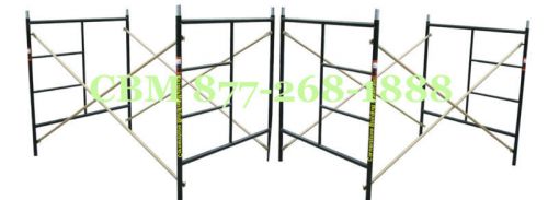 Two flip-lock 5&#039;x5&#039;1&#034;x7&#039; masonry scaffolding frame sets for sale