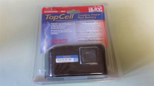 Topcell ml-1822 milwaukee nicd 18 volt, 2.2 ah power tool battery, new for sale
