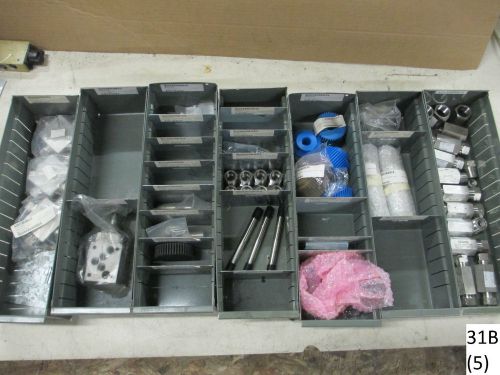 Grab box of tools/harware/metal supplies &amp; equipment (5) for sale