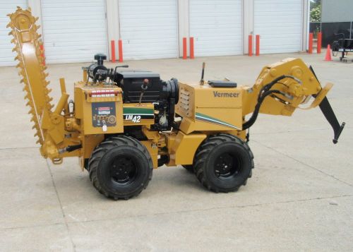REFURBISHED 2007 VERMEER LM42 TRENCHER &amp; VIBRATORY PLOW