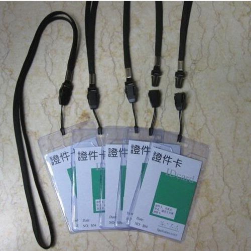 300 STRAP LANYARDS 300 ID CARD HOLDERS BUSINESS office