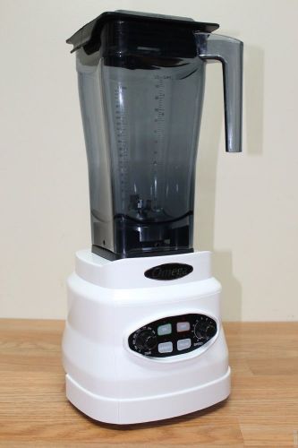 Omega bl630w 64-ounce 3hp blender w/variable speed &amp; time function white for sale