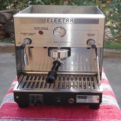 Espresso, cappuccino, latte, mocha machine &#034;elektra&#034; for sale