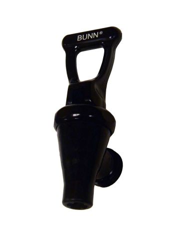 Tomlinson spb black plastic faucet assembly for tcd &amp; other tea dispensers for sale
