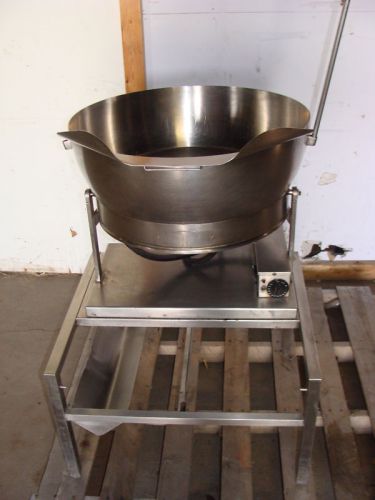 Commercial cleveland 15q electric steam kettle 3ph for sale