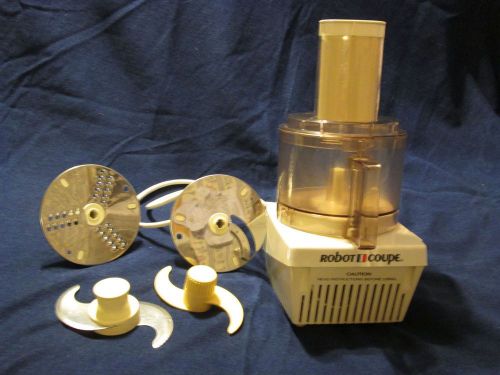 Robot Coupe France RC 2000 Food Processor COMPLETE WORKING 4 Blades