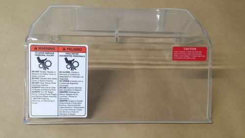 B326 TENDERIZER SAFETY COVER, CLEAR - FITS BIRO PRO 9 AND SIR STEAK - NEW