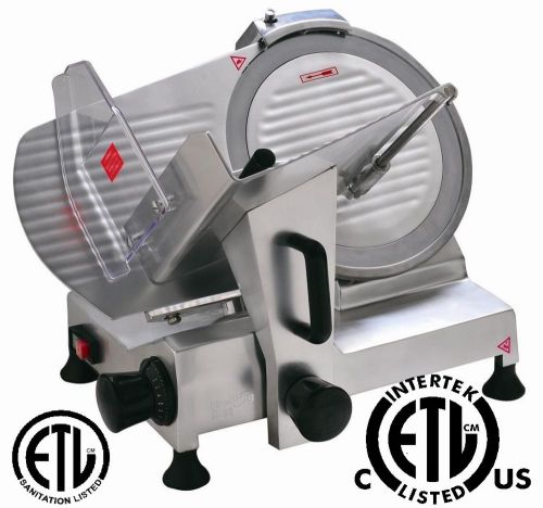 New meat slicer 10&#034; blade commercial deli meat cheese food slicer hbs-250 for sale
