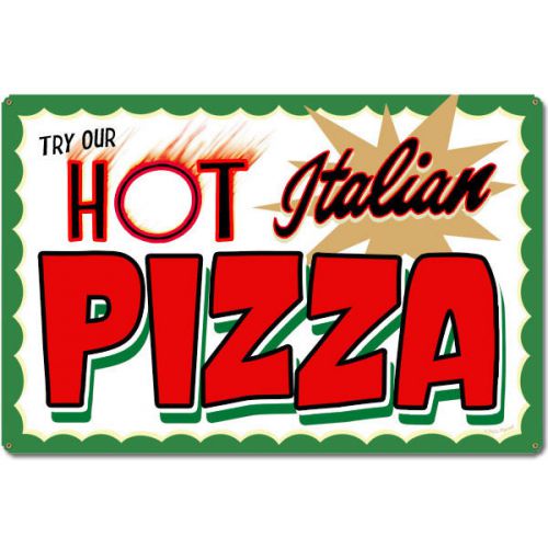 Tasty Italian Pizza Sign
