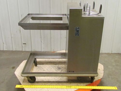 Serv-O-Lift Stainless Steel Combo Dish/Plate + Tray Dispenser