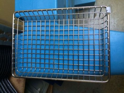 Basket tray rack grate, for pizza, chicken, fish-  6 3/4&#034; x 9 1/8&#034; x 1 1/8&#034; deep for sale