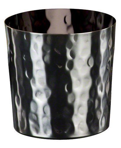 NEW American Metalcraft FFHM37 Stainless Steel Fry Cup with Hammered Finish  3-3