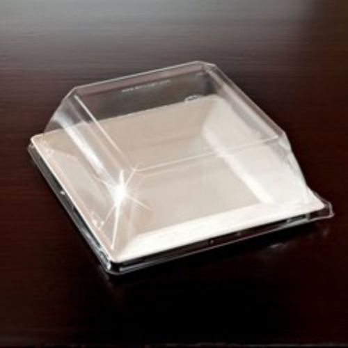 6.5&#034; CLEAR  SQUARE DOME LID 6/20