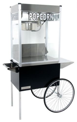 Commercial 16 oz Popcorn Machine Theater Popper Maker Cart Paragon Pro PS-16