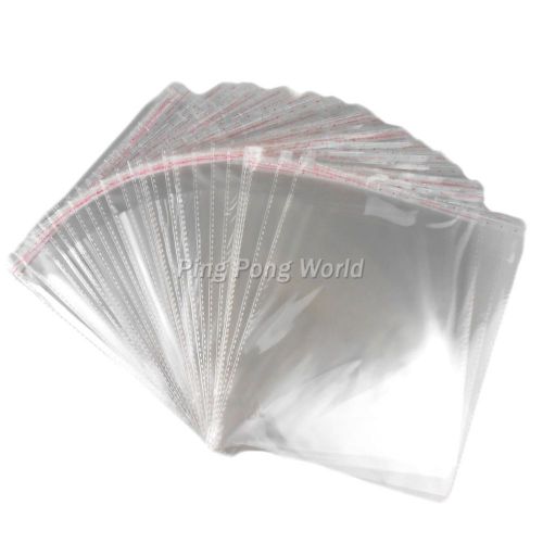 300x Clear Self Adhesive Seal Plastic Pack Bags 23x19cm