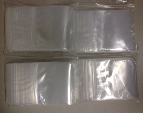 400 3&#034;x3&#034;x.002 ldpe clear ziplock bags free ship for sale