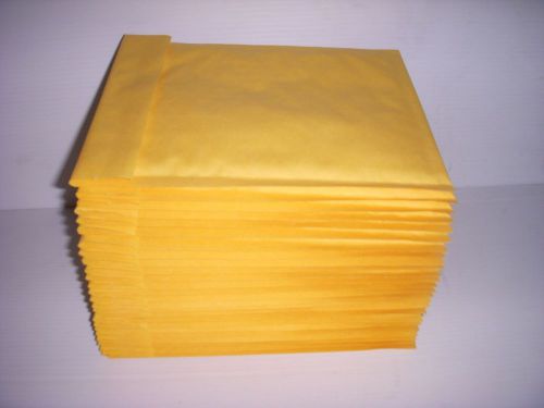50 Kraft BUBBLE MAILER ENVELOPES 10 x 6.5&#034; Shipping Packing Storage Wrap Padded