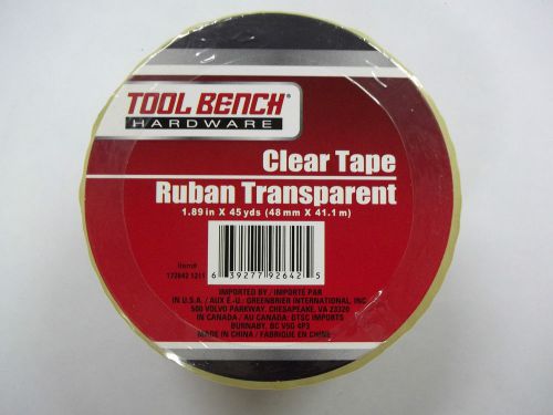 1 Roll Clear Packing Tape 1.89in x 45yds New in Package Unopen Free Shipping
