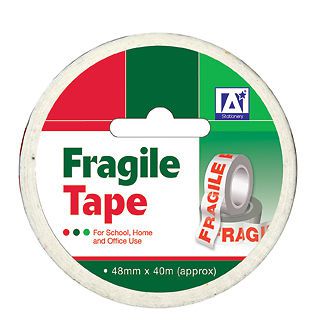 Anker Fragile Tape 40m x 48mm Home Office School Business Fast Postage