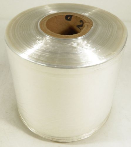 Roll of cryovac d-film shrink wrap ^ partially used 4370 foot roll 8&#034; wide pcf for sale
