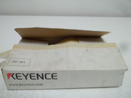 KEYENCE CV-301 COMPACT COLOR VISION SYSTEM *NEW IN A BOX*