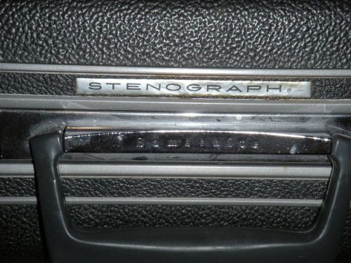 Stenograph Reporters Model shorthand machine In A Samsonite Case