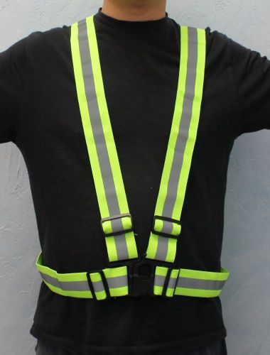 11 csa lime new high visibility reflective safety harness for sale