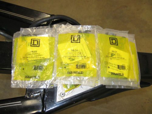 Square d hl01- breaker lockout handle attachment(lot of 4) for sale