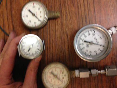 Lot of 4 gauges for sale